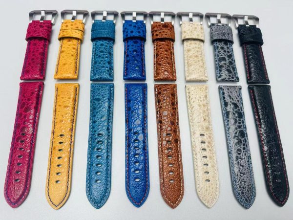 Toad leather Panerai watch strap - Image 2