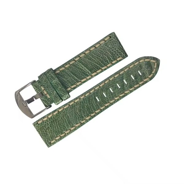 Ostrich Leg Leather Watch Strap - Image 3