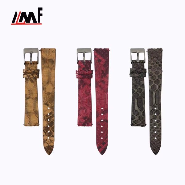 Quick release Leather Watch Band