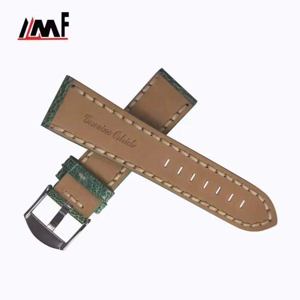 Ostrich Leg Leather Watch Strap - Image 5