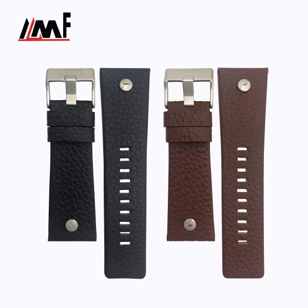 Italian leather detachable watch strap