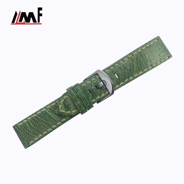 Ostrich Leg Leather Watch Strap - Image 4