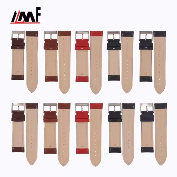 Italian Buffalo Calf Leather Watch Band - Image 6