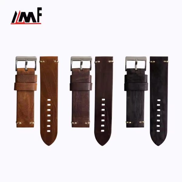 Calf Leather Watch Leather Straps - Image 2