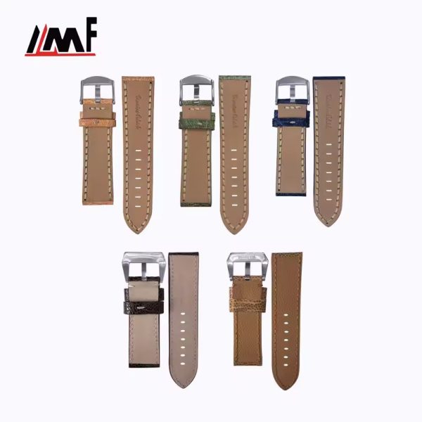 Ostrich Leg Leather Watch Strap - Image 6