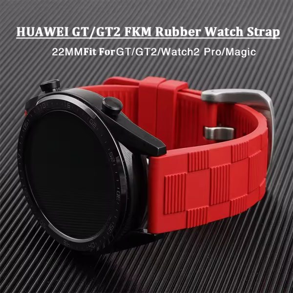 Quick Release FKM Rubber Watch Band - Image 5