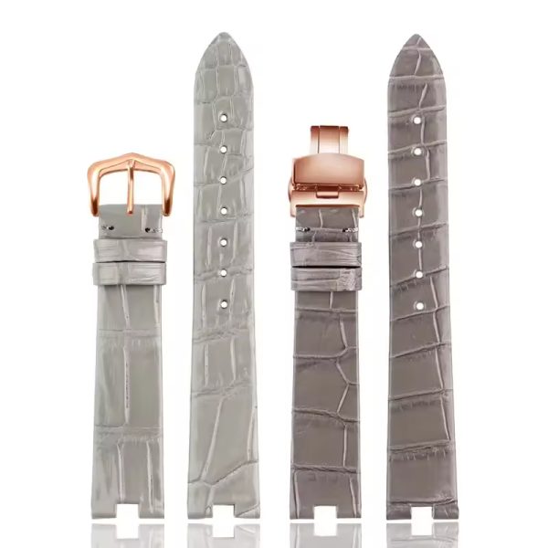Alligator Watch Band For Cartier
