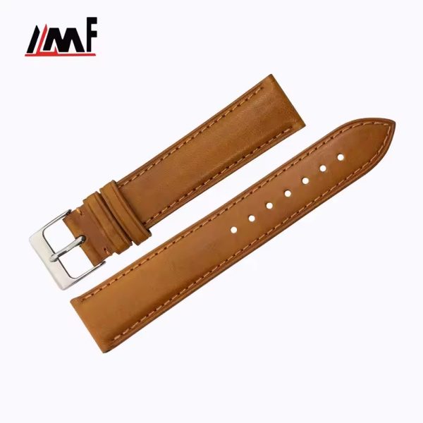 Italian Oily Calf Leather Watch Strap - Image 3
