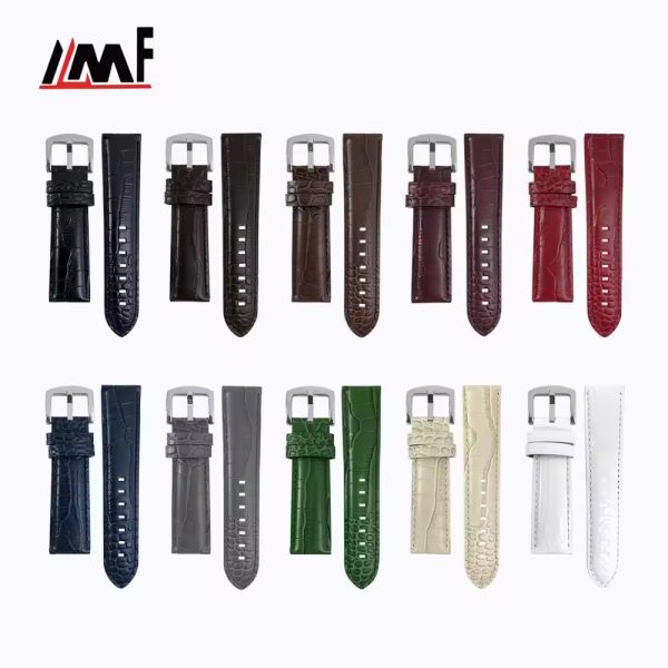 Calf Embossed Alligator Grain Watch Band - Image 2