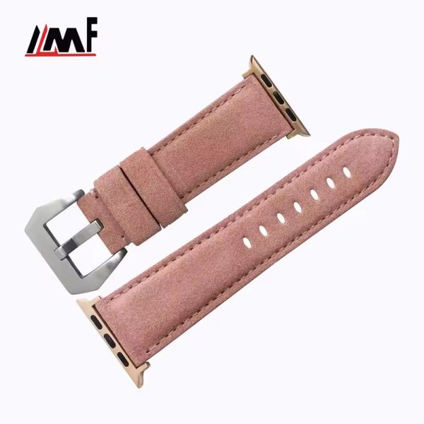 Suede Leather Watch Strap For Apple watch - Image 3