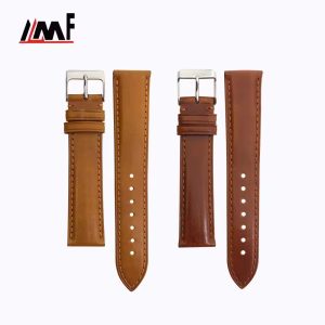 Italian Oily Calf Leather Watch Strap