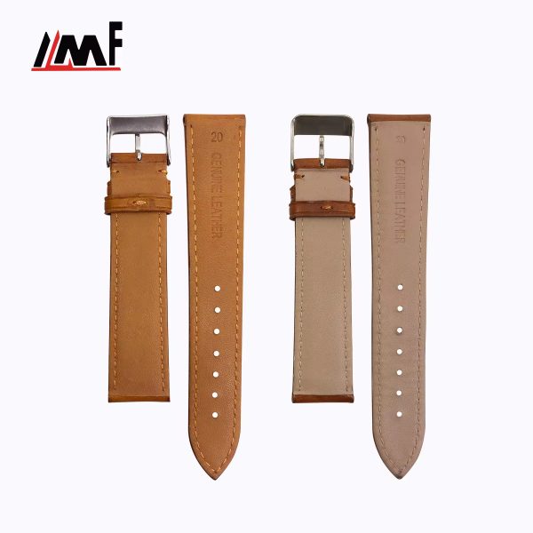 Italian Oily Calf Leather Watch Strap - Image 2