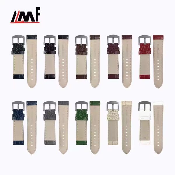 Calf Embossed Alligator Grain Watch Band - Image 3