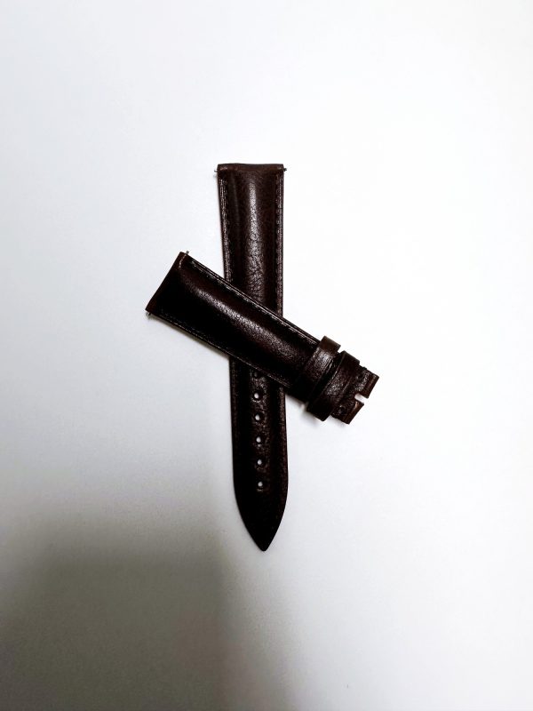 Thick padding Oil wax leather watch strap - Image 4