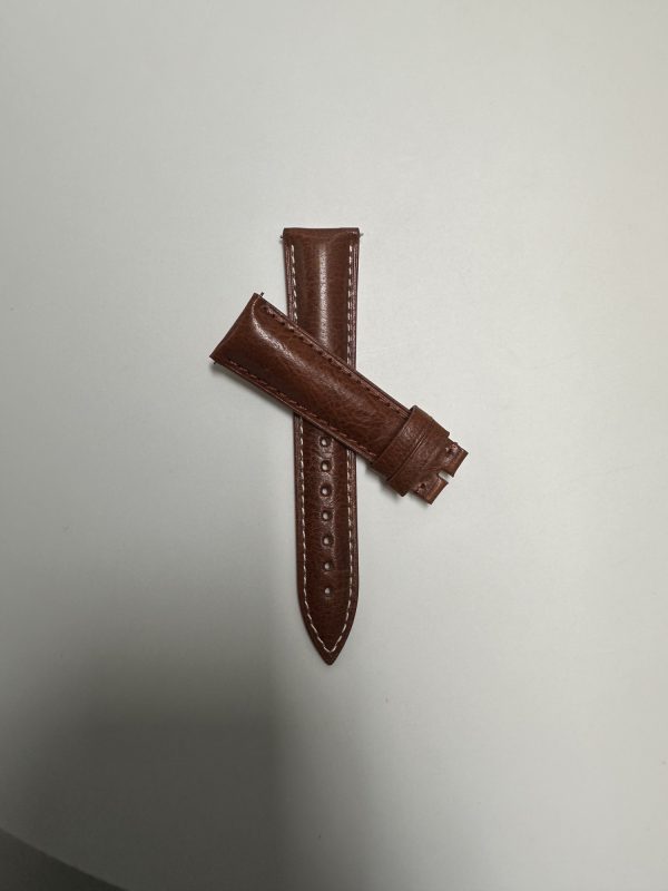 Thick padding Oil wax leather watch strap - Image 5