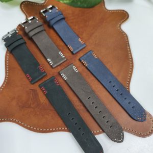 Hand Stitching Calf leather watch strap