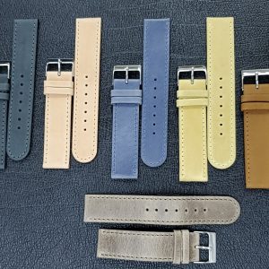 Calf leather watch strap