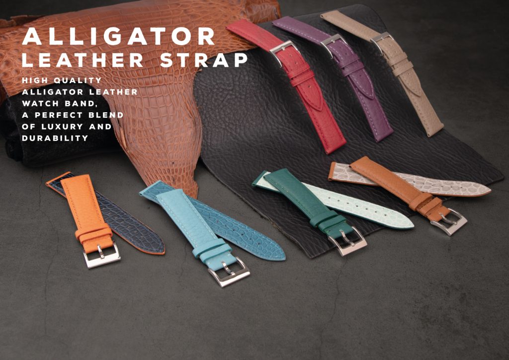<p>High quality alligator leather watch straps crafted for luxury watches offering durability elegance and custom manufacturing solutions</p>
