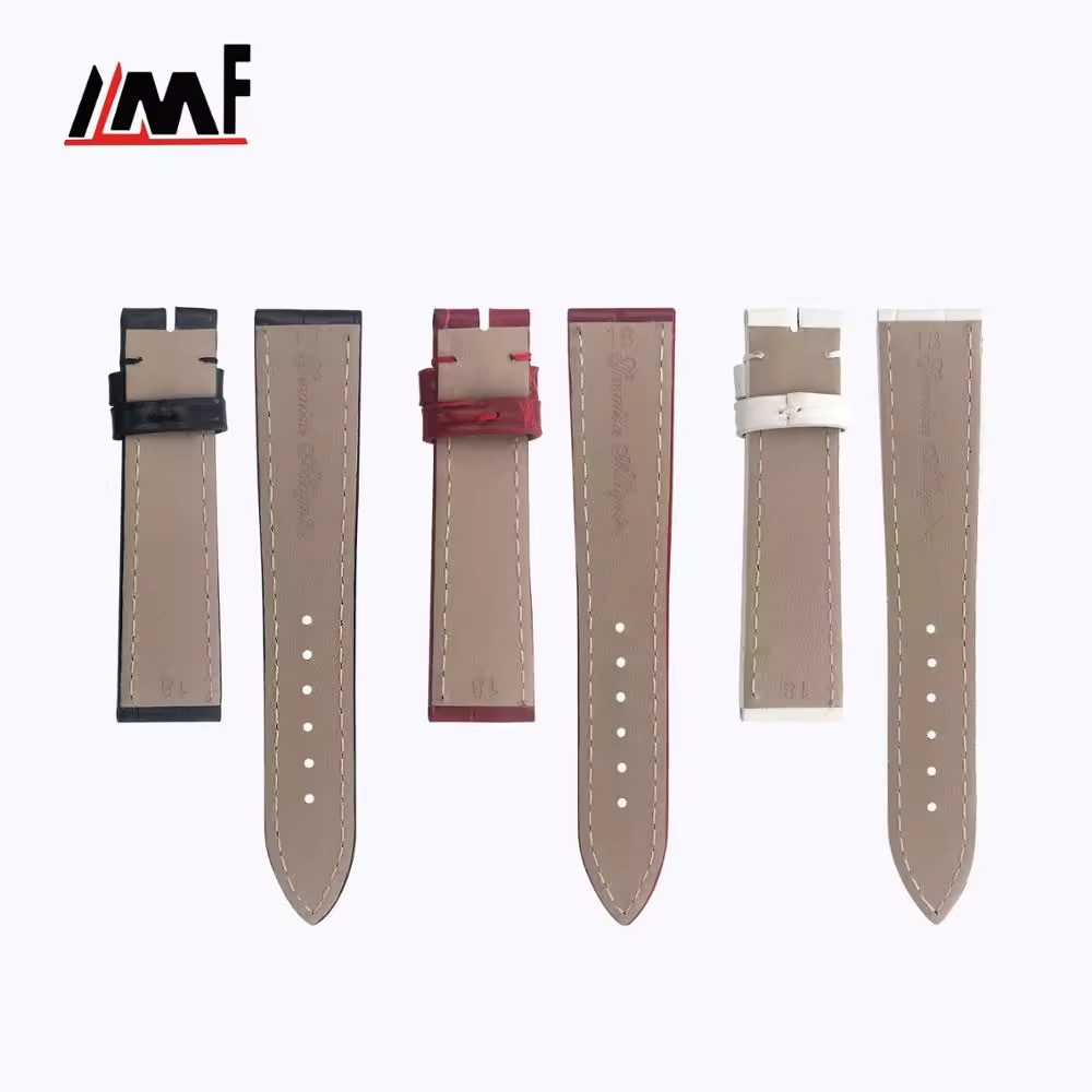 快速釋放鱷魚皮錶帶:圖片 5