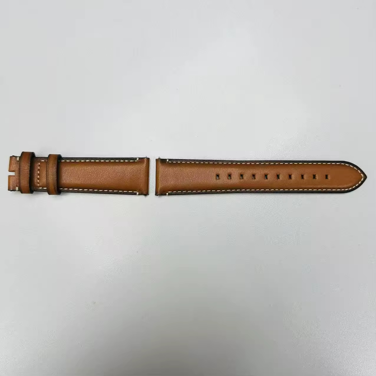 Italian Oil Wax Leather Watch Strap - Image 6