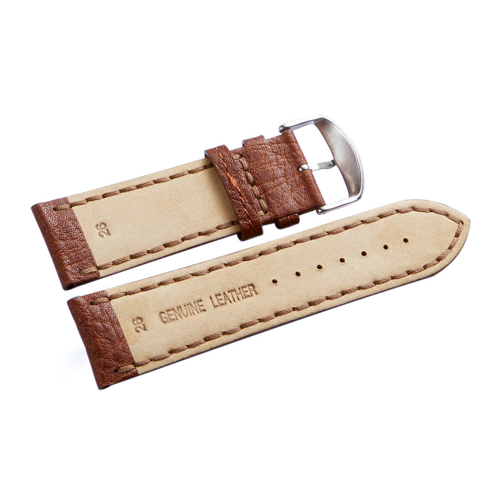 Italian Buffalo Leather Hand Stitched Watch Strap - Image 7